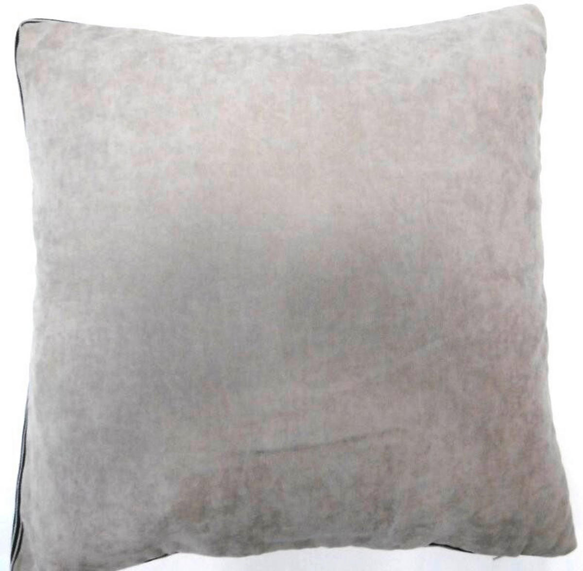 ZIERKISSEN   50/8/50 cm  - Hellgrau, KONVENTIONELL, Textil (50/8/50cm) - Novel