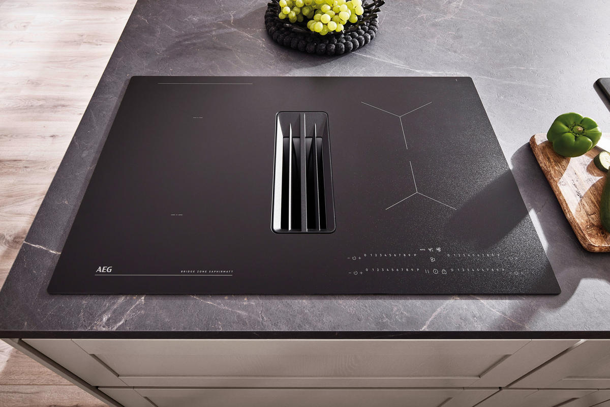 EINBAUKÜCHE   - Eichefarben/Grau, Design, Holzwerkstoff - Xora