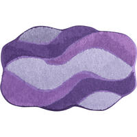 BADTEPPICH Carmen Flieder 70/120 cm  - Flieder, Basics, Kunststoff/Textil (70/120cm) - Grund