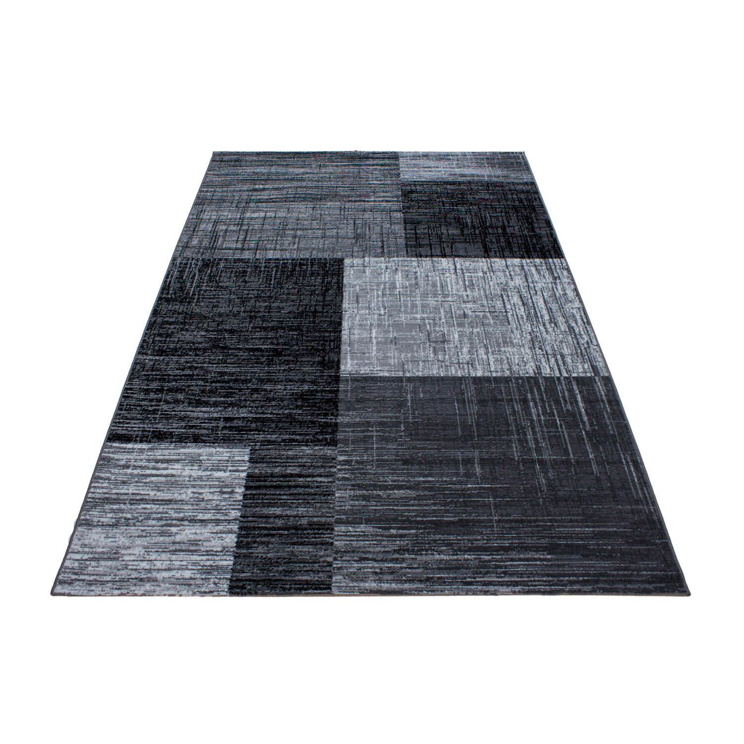 WEBTEPPICH 80/300 cm Plus 8001 Schwarz  - Schwarz, Design, Textil (80/300cm) - Novel
