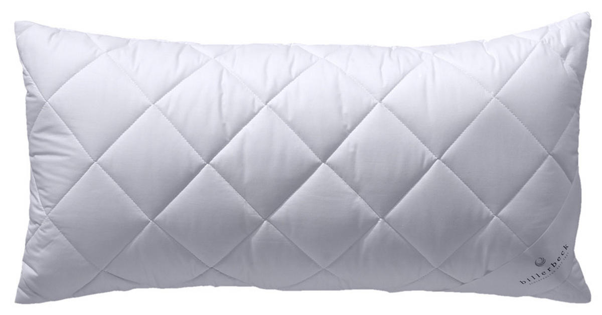 KOPFKISSEN  Washstar  40/80 cm       - Weiß, Basics, Textil (40/80cm) - Billerbeck