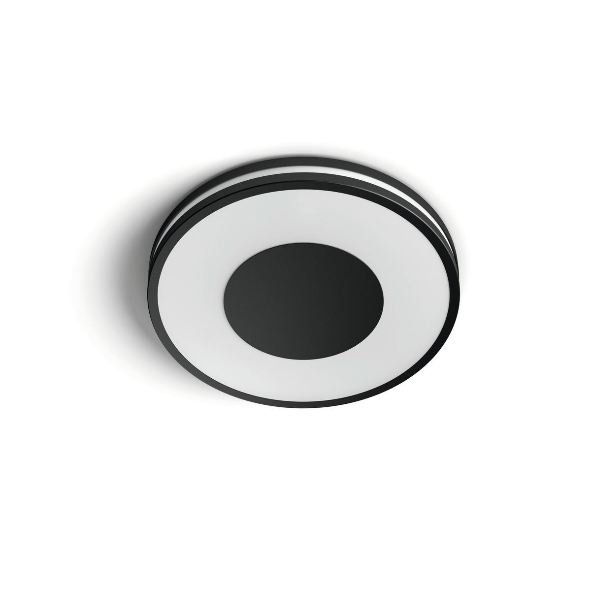 LED-DECKENLEUCHTE 34,8/5,1 cm    - Schwarz, Design, Metall (34,8/5,1cm) - Philips HUE