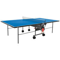 TISCHTENNISTISCH OUTDOOR - Blau, KONVENTIONELL, Holzwerkstoff/Metall (274/152,5/76cm)