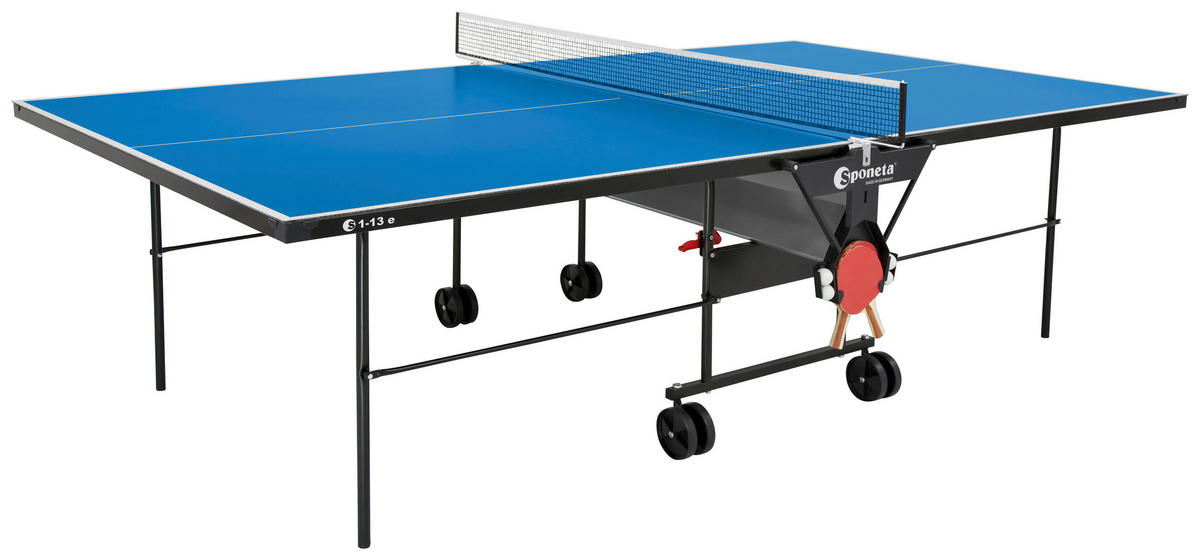 TISCHTENNISTISCH OUTDOOR - Blau, KONVENTIONELL, Holzwerkstoff/Metall (274/152,5/76cm)