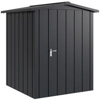 GERÄTEHAUS 189/219/181 cm  - Anthrazit, Basics, Metall (189/219/181cm) - Hörmann