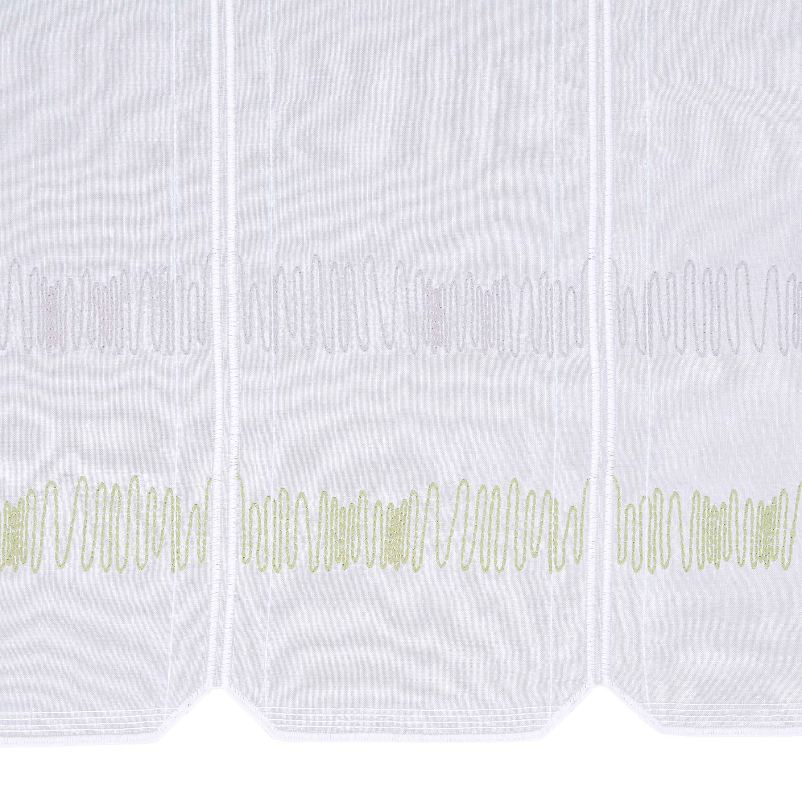 KURZGARDINE 50 cm   - Smaragdgrün, KONVENTIONELL, Textil (50cm) - Esposa