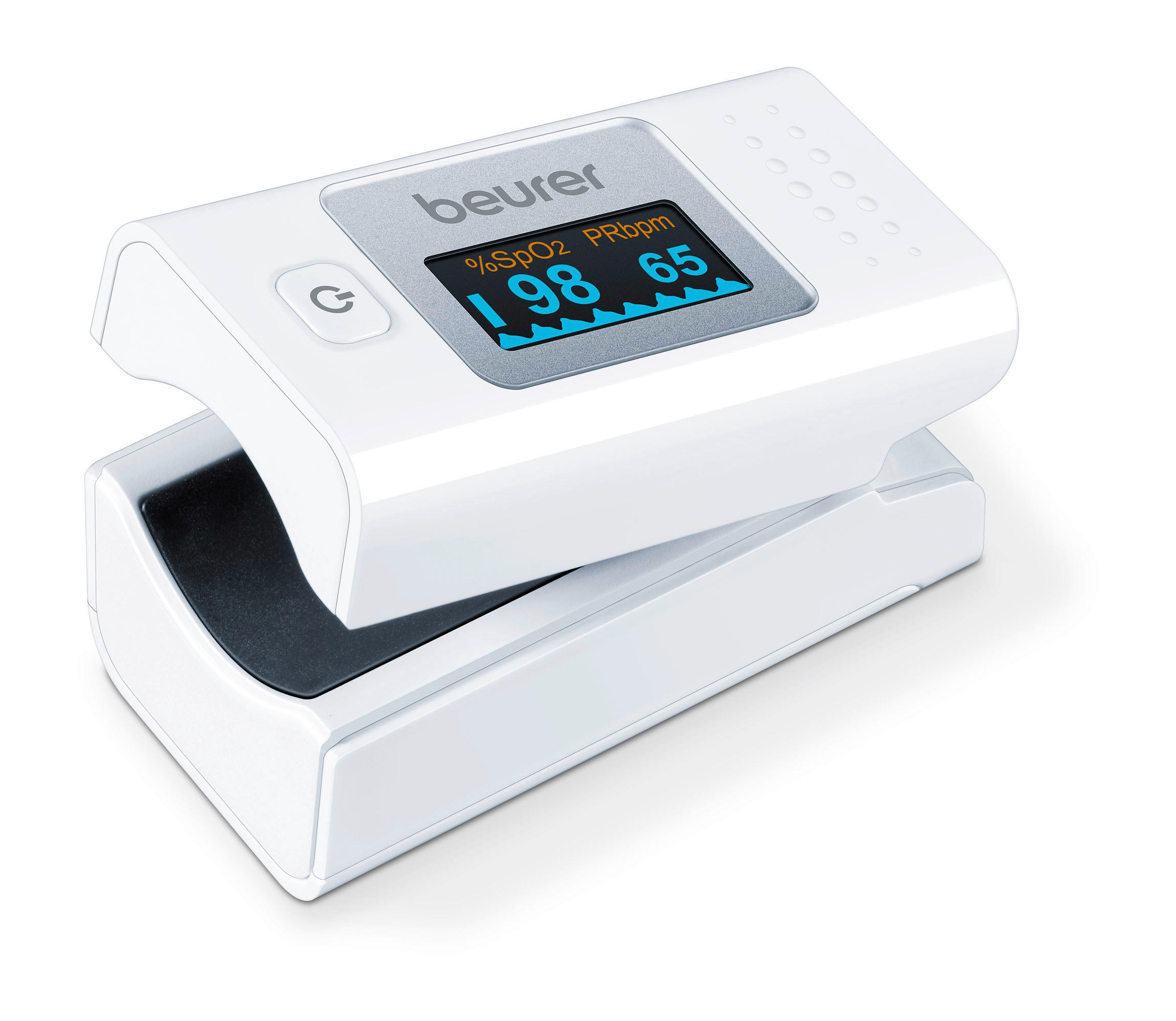 PULSOXIMETER  - Weiss, Basics (13.3/7/9.3cm) - Beurer