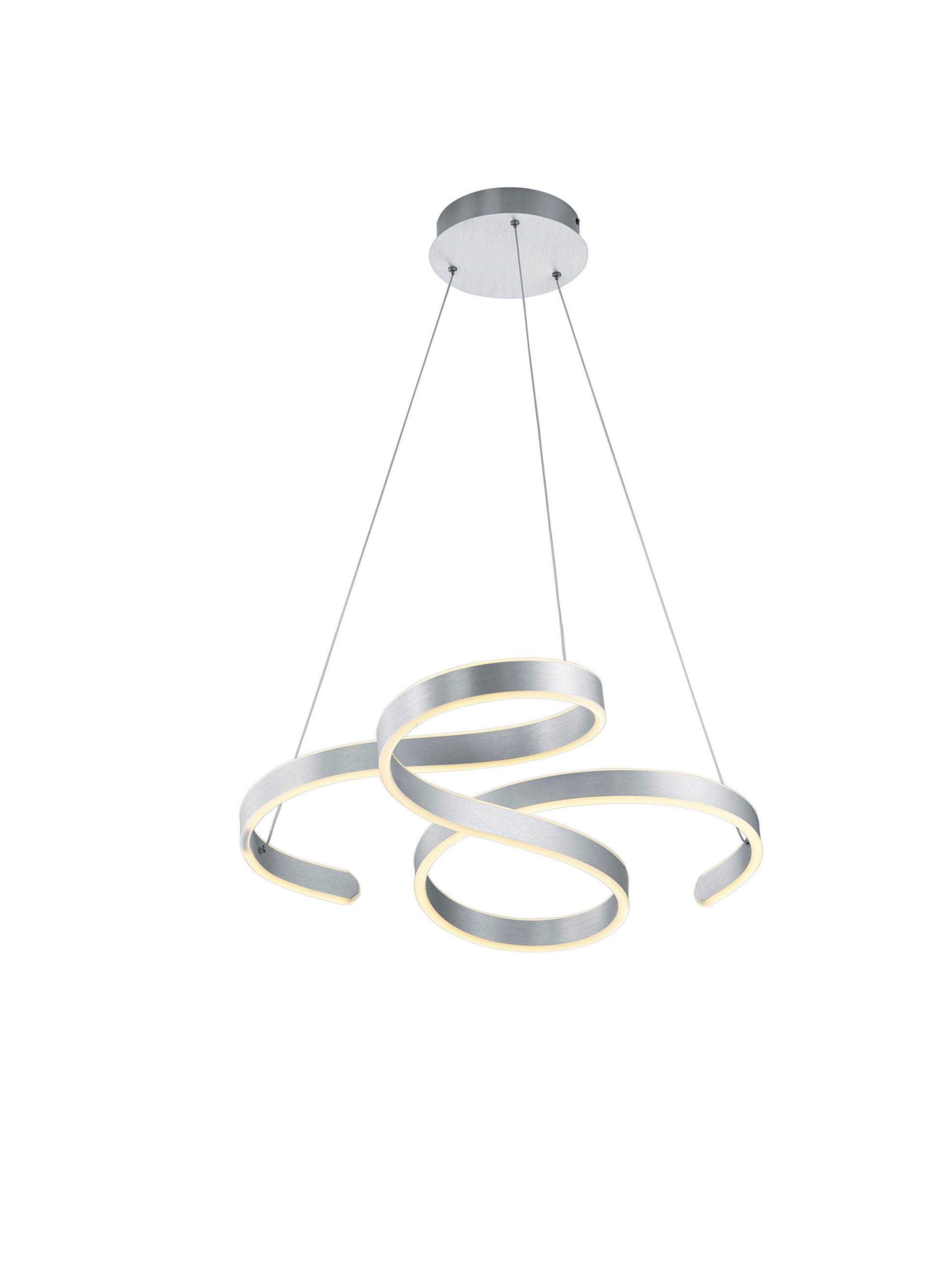 ZÁVĚSNÉ LED SVÍTIDLO, 72/68/150 cm  - Design, kov (72/68/150cm) - Novel