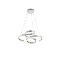 ZÁVESNÉ LED SVIETIDLO, 72/68/150 cm  - Design, kov (72/68/150cm) - Novel