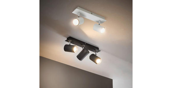 STRAHLER 40/7/15 cm   - Schwarz, Basics, Metall (40/7/15cm) - Novel