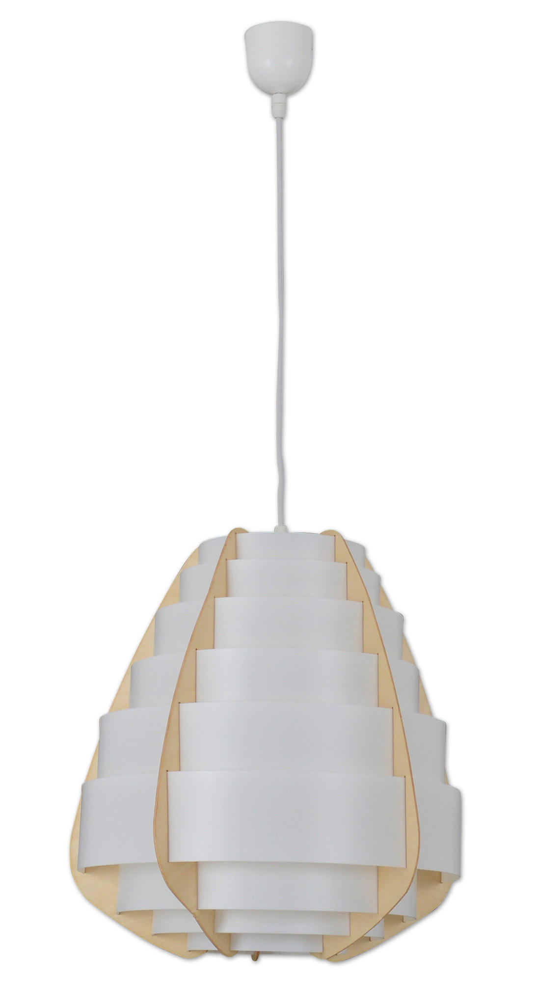Näve Hängeleuchte Beige 36 cm