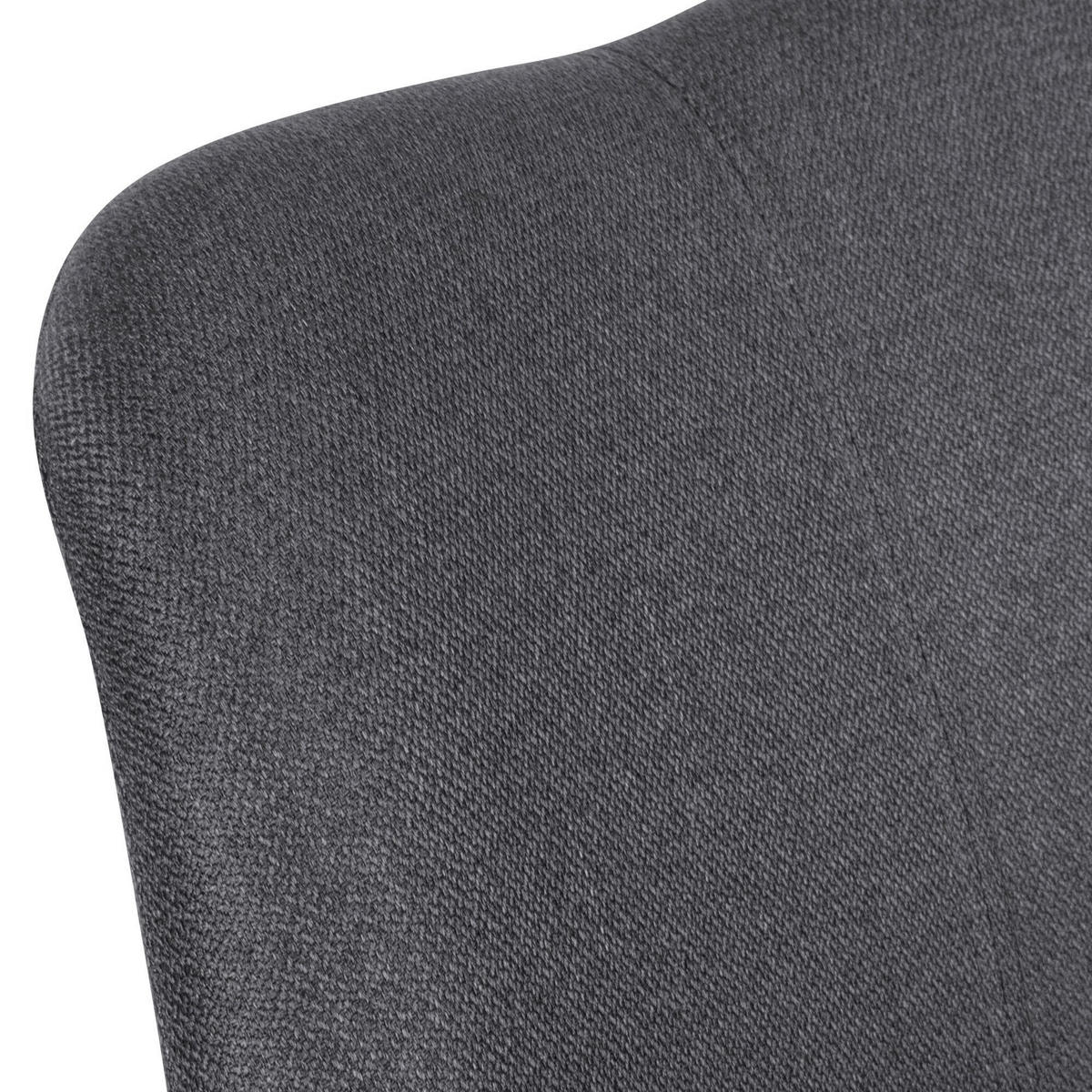 SADA BAROVÝCH ŽIDLÍ 2 kusy - černá/antracitová, Moderní, dřevo/textil (49/113/53cm) - MID.YOU