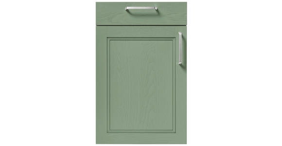 EINBAUKÜCHE   - Salbeigrün, Basics, Holzwerkstoff - Novel