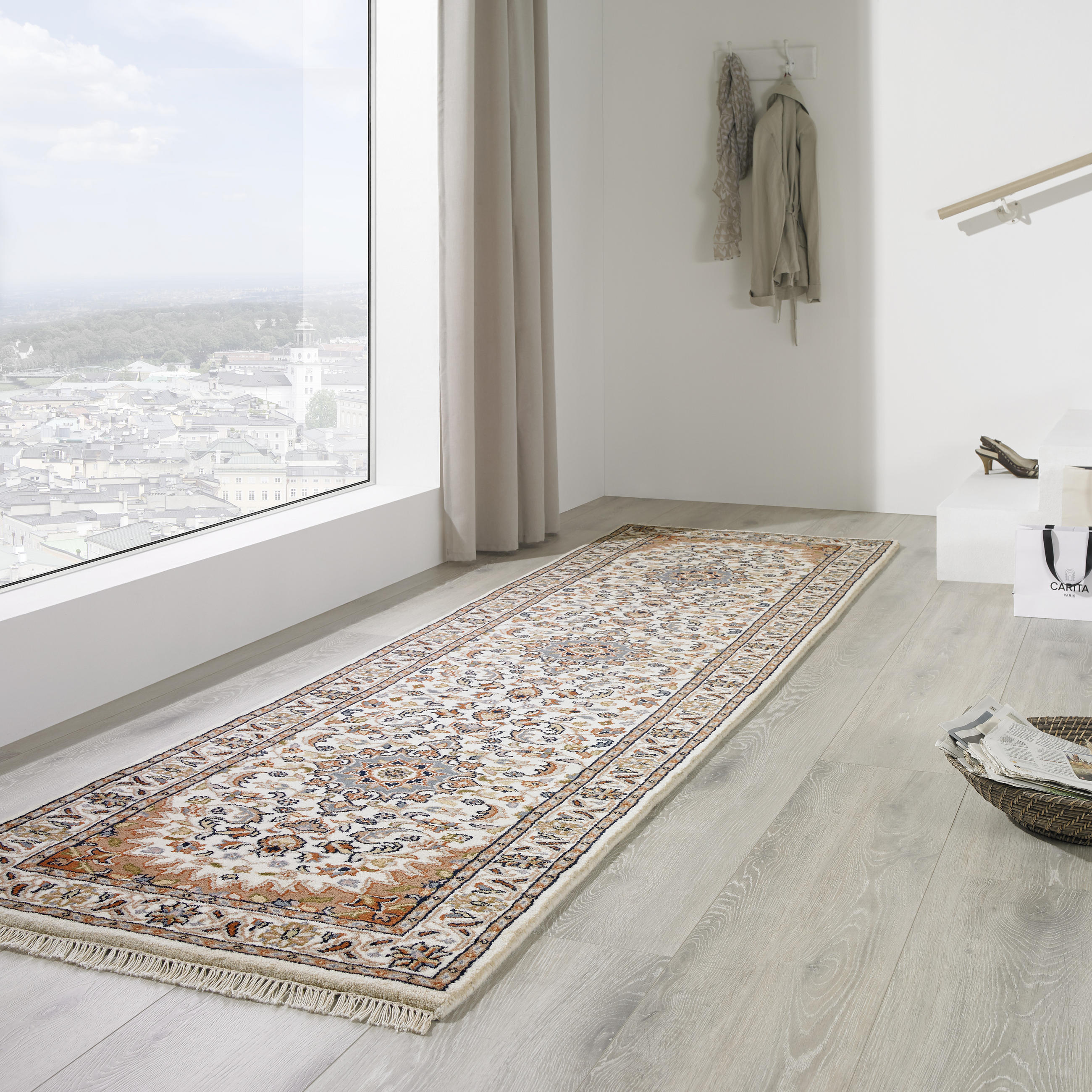 ORIENTALISK MATTA 80/200 cm Nain Cream  - cremefärgad, Lifestyle, textil (80/200cm) - Cazaris