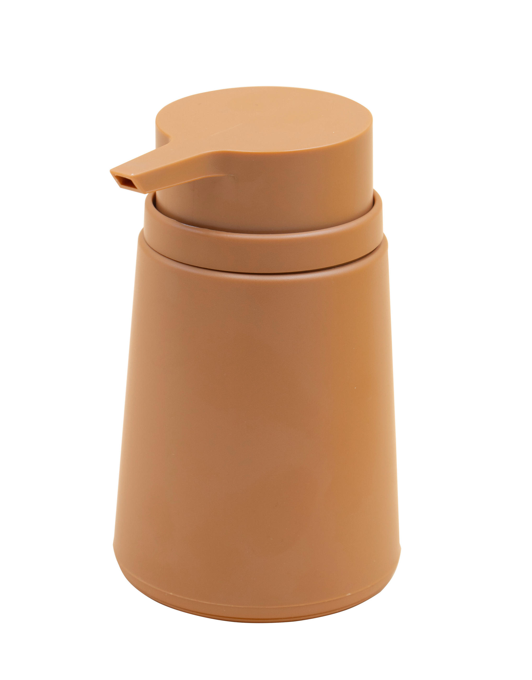 SEIFENSPENDER Kunststoff  - Cognac, Basics, Kunststoff (8/13,5/8cm) - Sadena