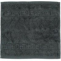SEIFTUCH Noblesse Uni Anthrazit  - Anthrazit, Basics, Textil - Cawoe