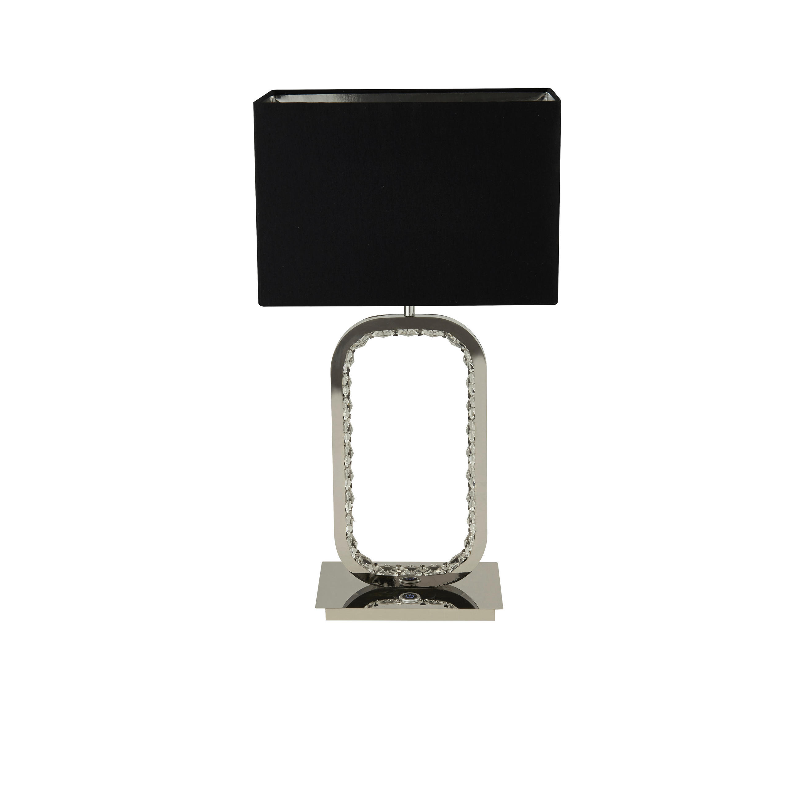 STONA LAMPA - boja mesinga, Dizajnerski, metal (30/20/57cm)