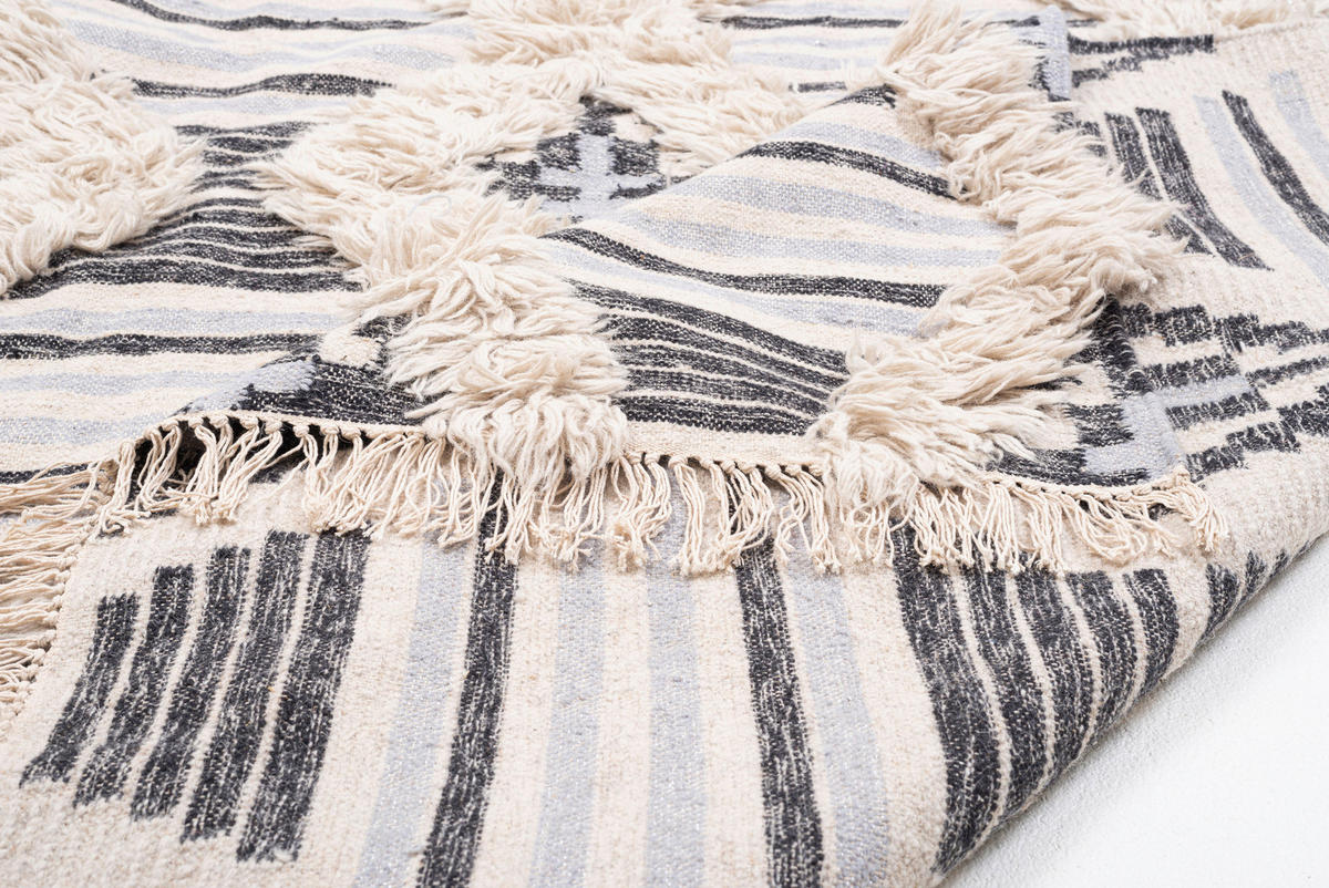 TEPPICH 140/200 cm Schwarz  - Schwarz, Design, Textil (140/200cm) - Tom Tailor