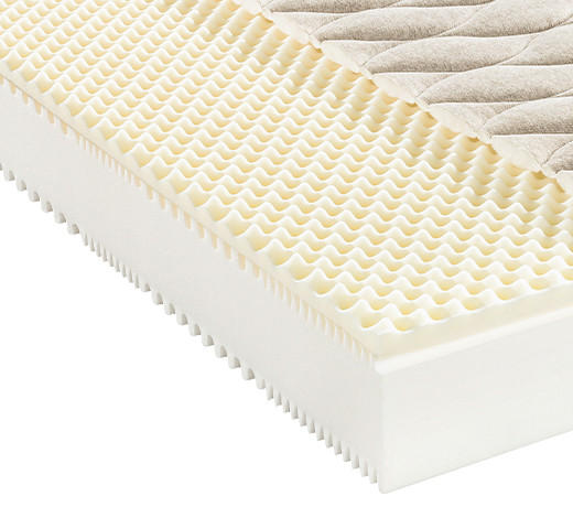 KOMFORTSCHAUMMATRATZE 200/200 cm Höhe ca. 24 cm  - Beige, Basics, Textil (200/200cm) - Valnatura