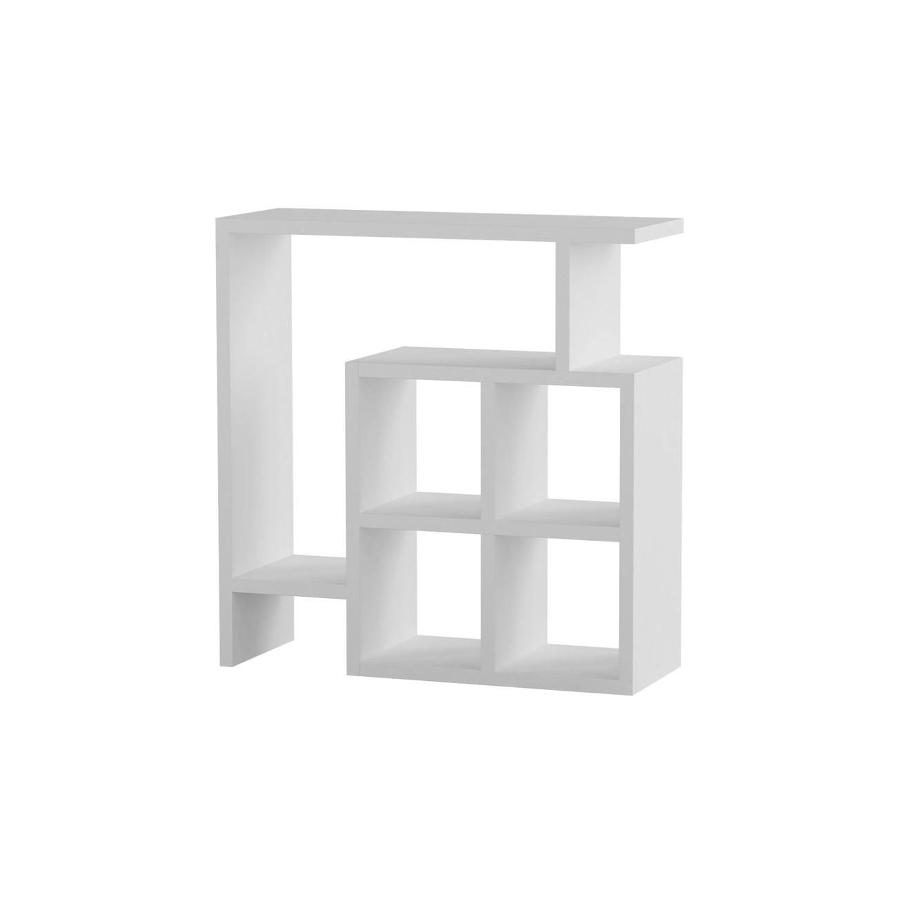 BEISTELLTISCH in Holzwerkstoff 55/20/57 cm  - Weiss, Design, Holzwerkstoff (55/20/57cm) - Livetastic