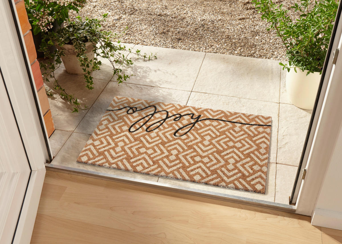 KOKOSMATTE 45/75 cm Mix Mats  - Hellbraun/Schwarz, Basics, Naturmaterialien/Kunststoff (45/75cm) - Esposa