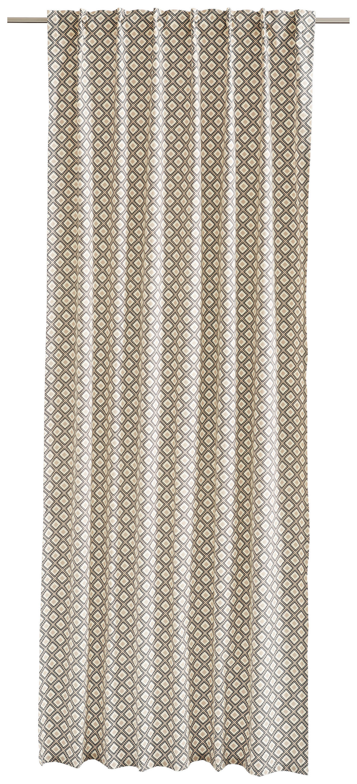 FERTIGVORHANG  blickdicht   130/250 cm  - Beige/Creme, Basics, Textil (130/250cm) - Esprit