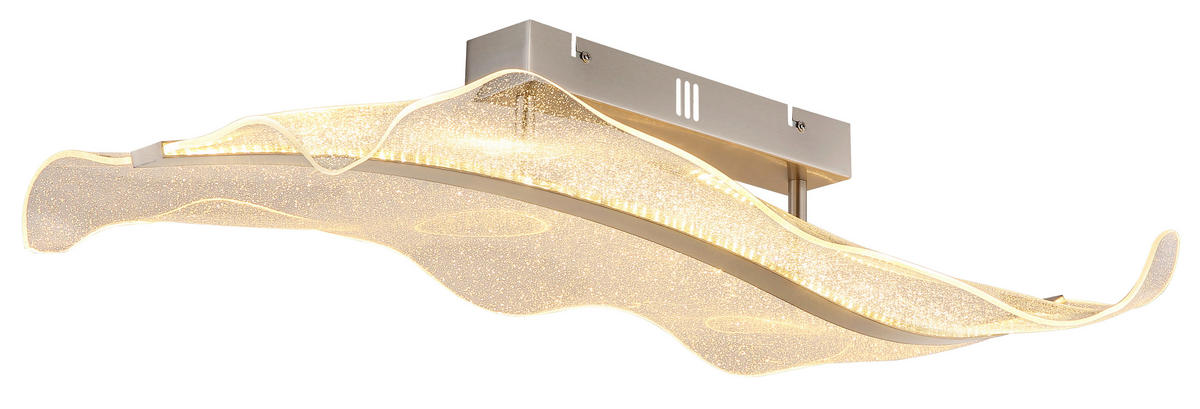 STROPNA LED-SVETILKA   //2700-6500 K// - prozorno, Design, kovina/umetna masa (80/30/18cm) - Globo