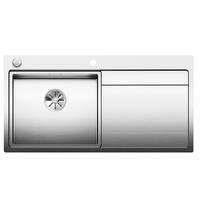 SPÜLE 521659  - Edelstahlfarben, Basics, Metall (100/19,7/51cm) - Blanco