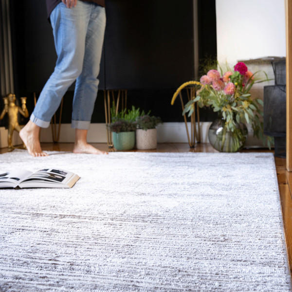 Thumbnail - Obsession Vintage-Teppich My Nevada, Taupe, Textil, Farbverlauf, rechteckig, 160x230 cm, für Fußbodenheizung geeignet, T...