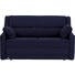SCHLAFSOFA in Textil Blau - Blau/Schwarz, KONVENTIONELL, Kunststoff/Textil (152/88/91cm) - Sedda SCHLAFSOFA in Textil Blau - Blau/Schwarz, KONVENTIONELL, Kunststoff/Textil (152/88/91cm) - Sedda