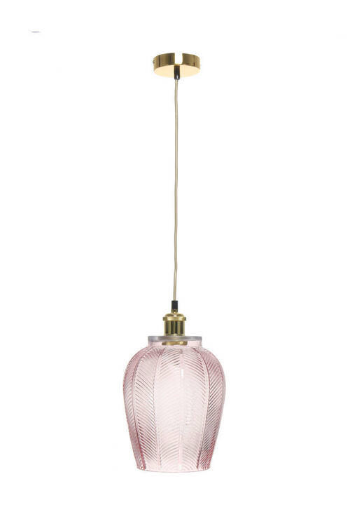 HÄNGLAMPA 20/34/20 cm  - rosa, Trend, glas (20/34/20cm) - Kayoom