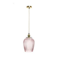 HÄNGELEUCHTE 20/34/20 cm   - Rosa, Trend, Glas (20/34/20cm) - Kayoom
