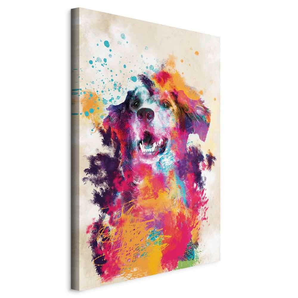 LEINWANDBILD Abstraktes, Tiere 40/60/1.2 cm  - Multicolor, Basics, Holzwerkstoff/Textil (40/60/1.2cm) - artgeist