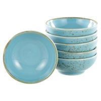DIPPSKÅL SET 8 cm  - ljusblå, Trend, keramik (8cm) - Creatable