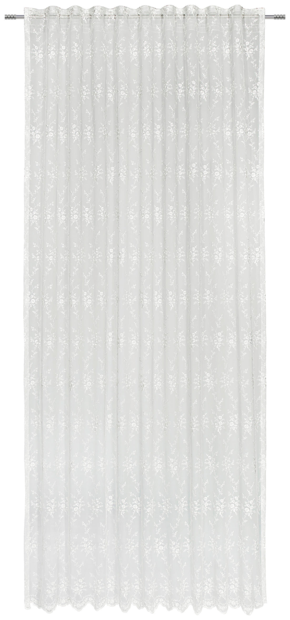 FERTIGVORHANG FLORENTINA halbtransparent 140/245 cm   - Naturfarben, LIFESTYLE, Textil (140/245cm) - Landscape