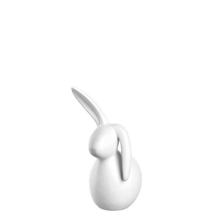 DEKOHASE - Weiß, Design, Keramik (10,00/14,40/5,70cm) - Leonardo