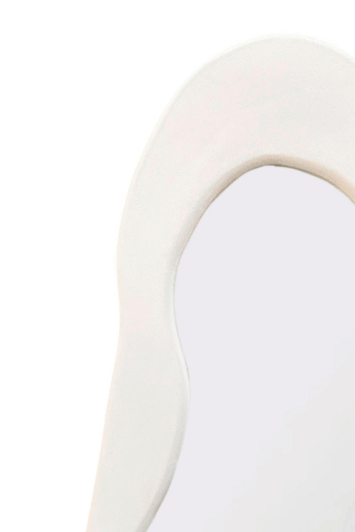 SPIEGEL 62/120/3 cm    in wellenförmig  - Weiß, Design, Glas/Holzwerkstoff (62/120/3cm) - MID.YOU