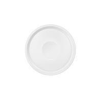 LED-DECKENLEUCHTE BUNDA 33/5 cm   - Chromfarben/Weiß, KONVENTIONELL, Kunststoff (33/5cm)