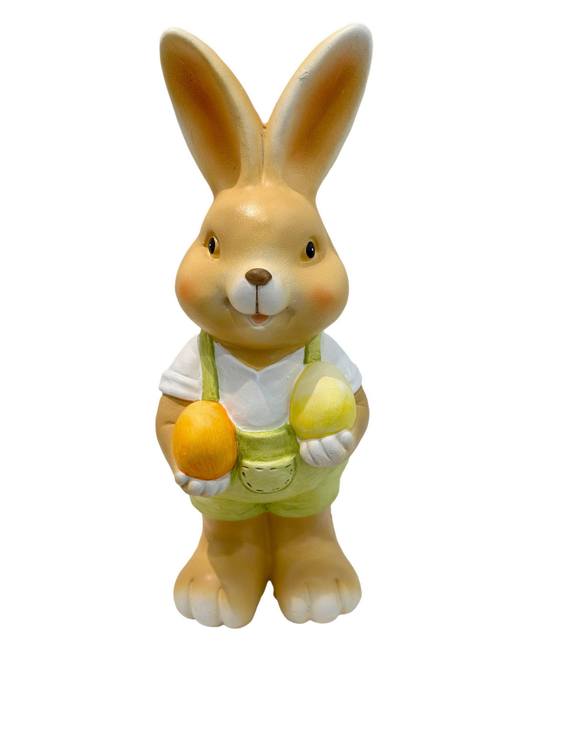 DEKOHASE - Braun/Weiß, LIFESTYLE, Kunststoff (15,5/40,5/15,5cm)