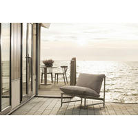 GARTENSESSEL Metall, Textil Sandfarben  - Sandfarben, MODERN, Textil/Metall (82/75/75cm) - Livetastic