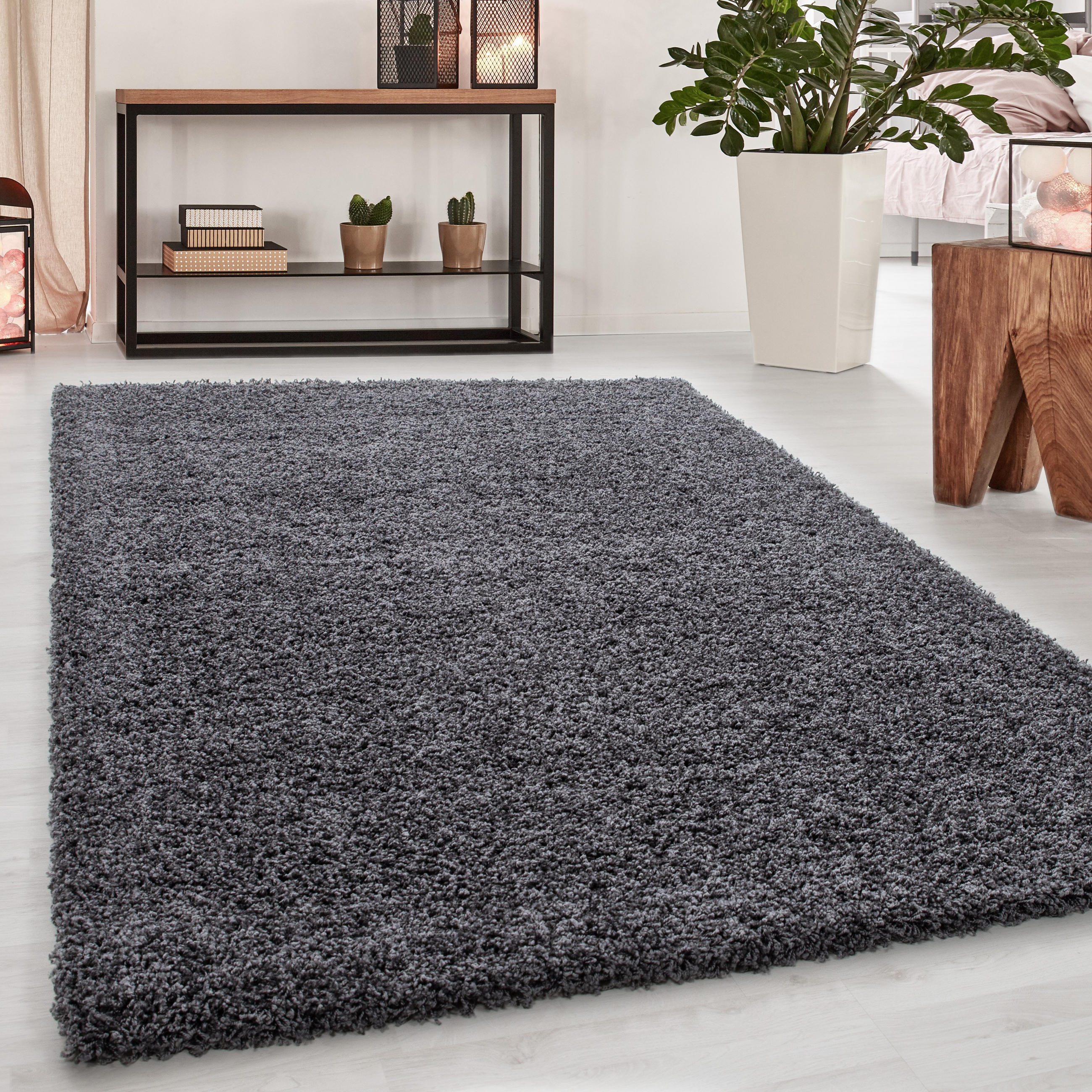 KOBEREC S VYSOKÝM VLASEM, 60/110 cm, šedá - šedá, Konvenční, textil (60/110cm) - Novel