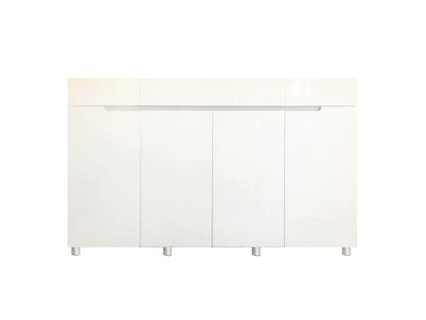SCHUHSCHRANK Grau, Weiß  - Weiß/Grau, Design, Holzwerkstoff (160,3/104,8/31,4cm) - Xora