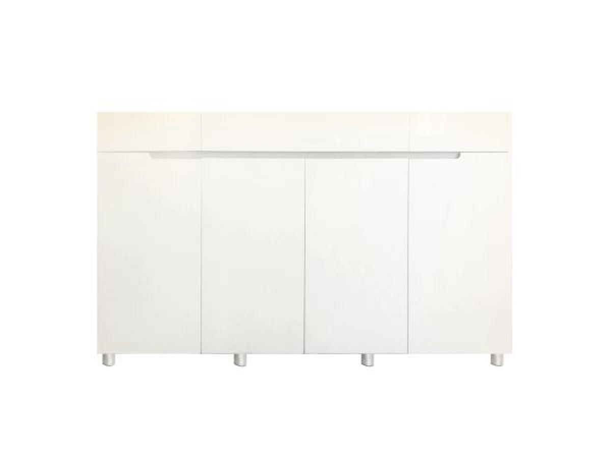 SCHUHSCHRANK Grau, Weiß  - Weiß/Grau, Design, Holzwerkstoff (160,3/104,8/31,4cm) - Xora