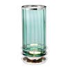 TISCHLEUCHTE - Grün/Nickelfarben, Konventionell, Glas/Metall (17.1/36.4cm) - Elstead Lighting