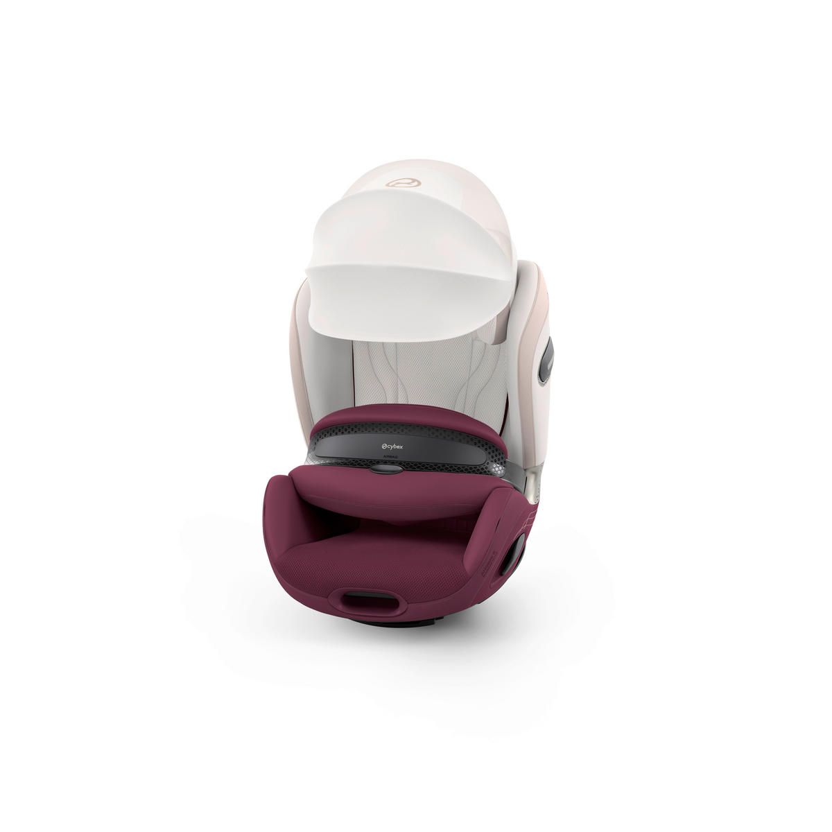 KINDERAUTOSITZ Anoris S Style Quartz Pink  - Hellrosa, Basics, Kunststoff/Textil (49/45/58cm) - cybex PLATINUM