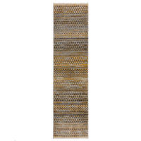 LÄUFER 66/300 cm Santiago Gelb  - Gelb, Basics, Textil (66/300cm)