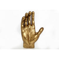 SCULPTURĂ - auriu, Basics, materiale naturale (23/35/10cm)