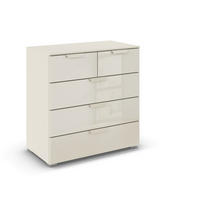 KOMMODE  in 80/81/42 cm  - Champagner, Design, Glas/Holzwerkstoff (80/81/42cm) - Carryhome