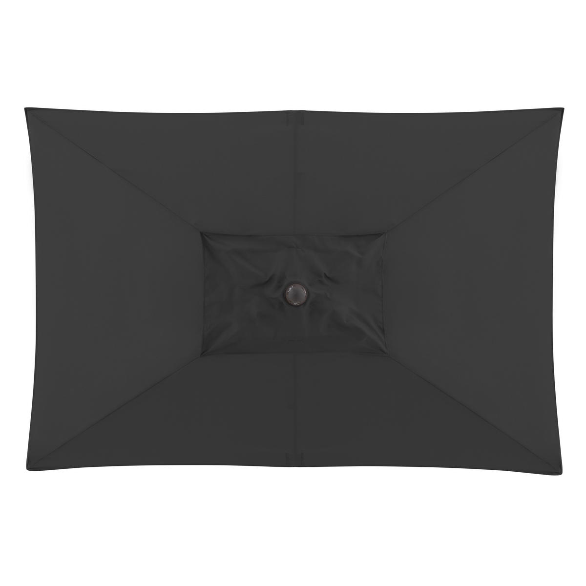 SONNENSCHIRM 140x210 cm Anthrazit  - Eschefarben/Anthrazit, Basics, Textil/Metall (140/210cm) - Doppler