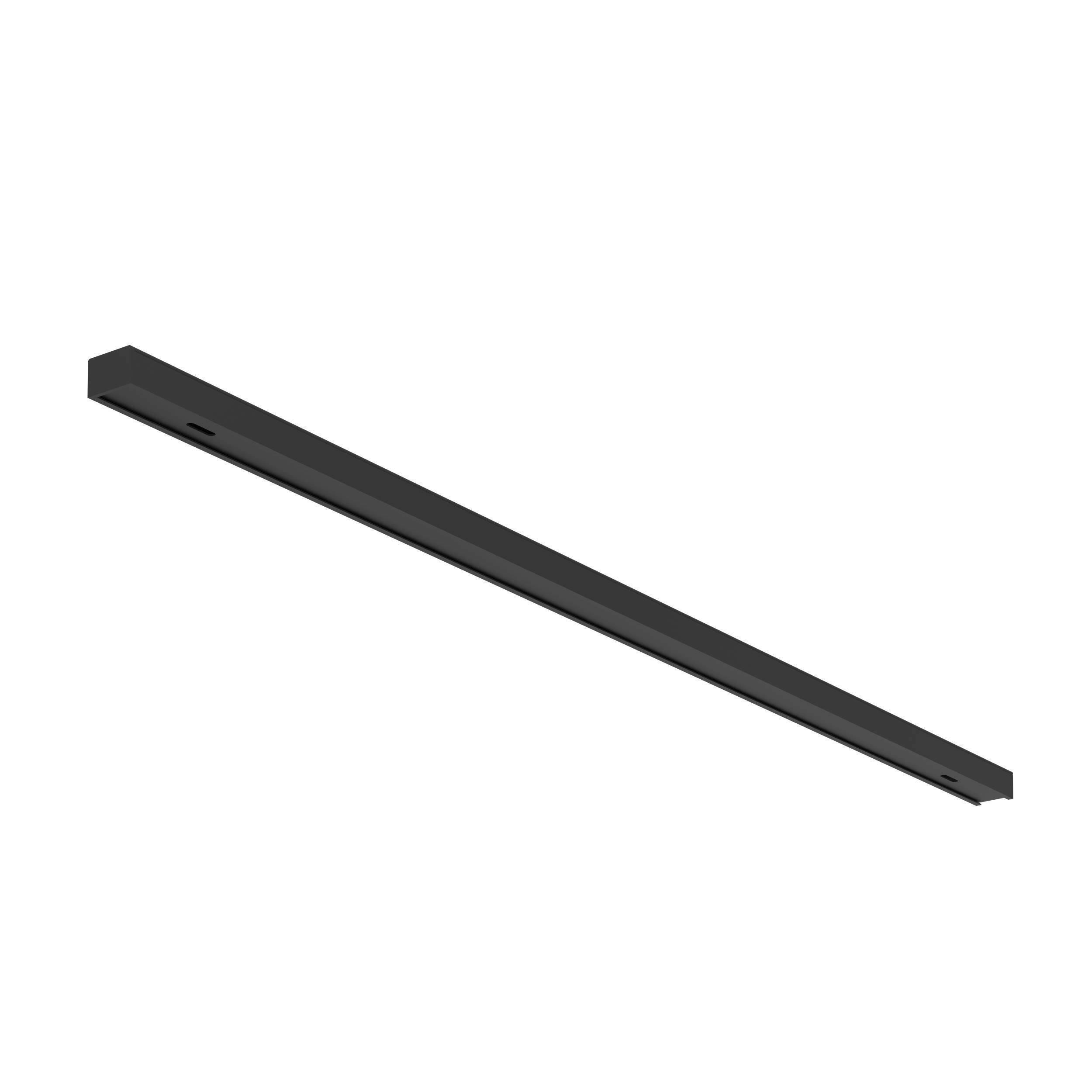 SCHIENENSYSTEM - Schwarz, Basics, Metall (90/3/1,8cm) - Eglo